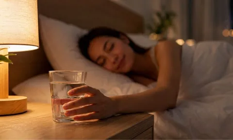 Có nên uống nước trước khi đi ngủ?