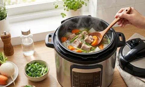 Tại sao thức ăn nấu bằng nồi áp suất nhanh chín nhưng không ngon?