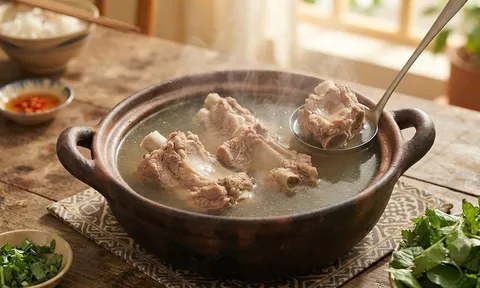 Thả thứ này vào hầm canh xương: Canh trong veo ngọt nước không cần dùng mì chính