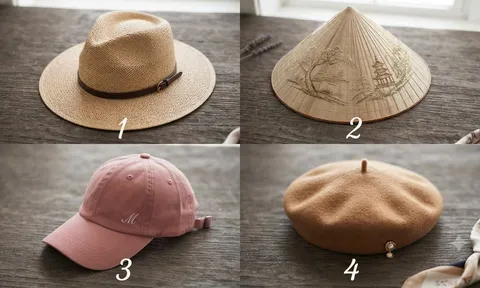 Trắc nghiệm: Chọn 1 chiếc mũ bạn ấn tượng nhất