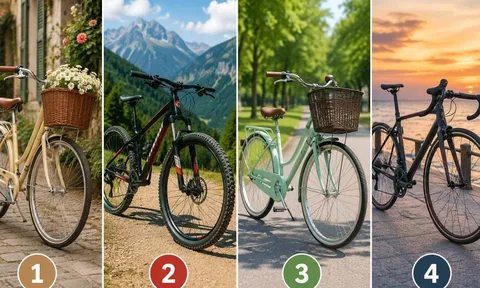 Trắc nghiệm: Chọn 1 chiếc xe đạp bạn muốn đi dạo cuối tuần