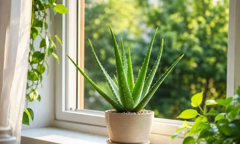 Vì sao nên để chậu nha đam ở cửa sổ? Không chỉ đẹp mắt mà còn mang đến nhiều lợi ích bất ngờ