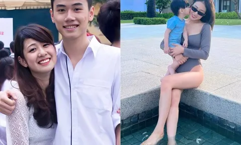 Em học sinh THPT ở Hà Nội nổi tiếng vì quá xinh, 20 tuổi mang bầu sinh con giờ đẹp nõn nà, sống giàu sang