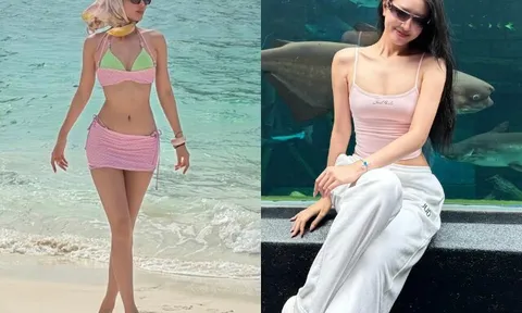 Mỹ nhân Bắc Ninh cao 1m76 diện bikini khoe eo nhỏ xíu, nhan sắc sau 3 năm đăng quang khiến dân tình xuýt xoa