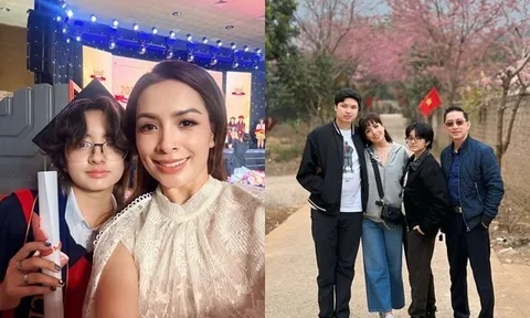 Người mẫu Thúy Hằng khoe con gái đỗ phỏng vấn ở trường đại học tại Nhật, tiết lộ ái nữ học giỏi giống bố Tiến sĩ