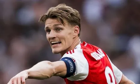 Arsenal để ngỏ khả năng bán đội trưởng Martin Odegaard