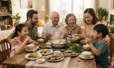 3 âm thanh của gia đình nhiều phúc khí