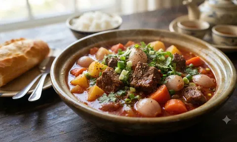 Cách nấu thịt bò sốt vang ngon tại nhà: Ăn rồi không thể nào quên
