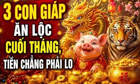 3 con giáp Ăn Lộc cuối tháng, Tiền chẳng phải lo