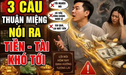 3 câu thuận miệng nói ra Tiền - Tài khó tới