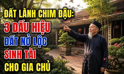 Đất lành chim đậu: 3 dấu hiệu đất Nở Lộc sinh tài cho gia chủ