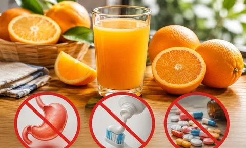 Những thời điểm không nên uống nước cam: Đừng lãng phí "thực phẩm vàng", uống sai lúc còn có thể gây hại