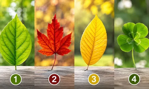 Trắc nghiệm: Chọn 1 chiếc lá bạn thích nhất