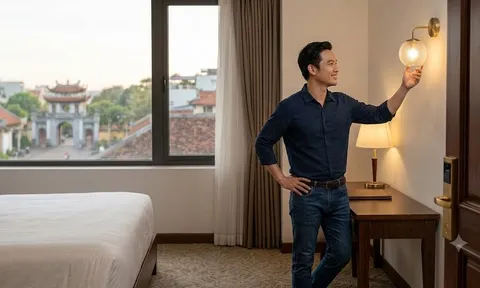 Vì sao nên bật hết đèn ngay khi vừa bước vào phòng khách sạn?