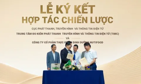 Nutifood và Cục Phát thanh, Truyền hình và Thông tin điện tử hợp tác chiến lược phát triển nguồn nhân lực số