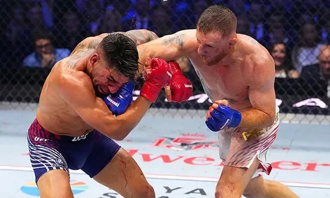 Justin Gaethje khước từ đặc ân tái đấu của Ilia Topuria tại hạng nhẹ UFC