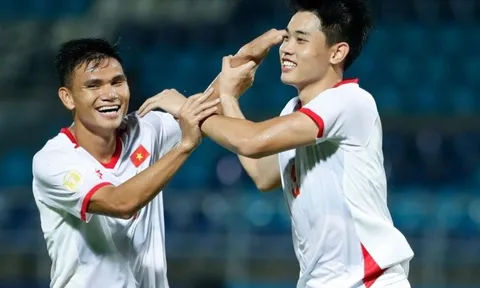Đình Bắc lý giải màn ăn mừng sau cú hat-trick vào lưới Timor Leste