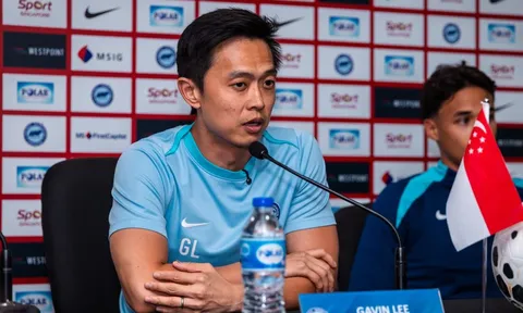 HLV Gavin Lee không tâm trạng ăn mừng dù Singapore thắng