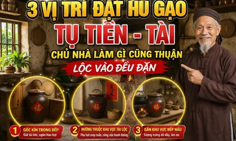 3 vị trí đặt hũ gạo tụ Tiền - Tài, chủ nhà làm gì cũng thuận