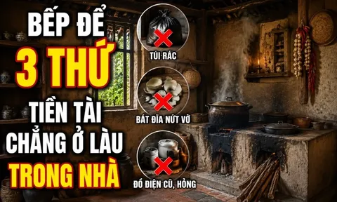 Bếp để 3 thứ Tiền tài chẳng ở lâu trong nhà