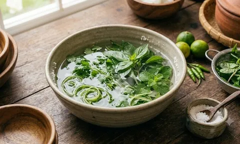 Ngâm rau nước muối để 'khử độc': 3 sai lầm ngớ ngẩn khiến rau thâm dập, mất sạch chất mà ai cũng mắc