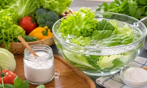 Nhiều người không còn ngâm rau với nước muối mà chuyển sang thứ bột này? Bạn đã thử chưa?