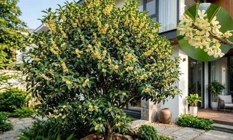 Tại sao nên trồng cây mộc hương (quế hoa) trong sân nhà? Có 4 lý do đặc biệt