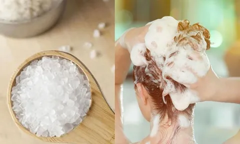 Trộn muối với dầu gội có thực sự tốt? Những lợi ích và lưu ý trước khi áp dụng