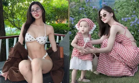 Mỹ nhân cao 1m71 từng bị tước vương miện vì mang thai, sau sinh khoe dáng đẹp như tạc tượng, tiếp tục thi hoa hậu