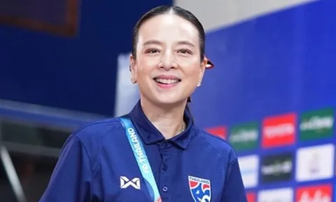 Madam Pang phấn khích khi Thái Lan hạ Lào 5-0