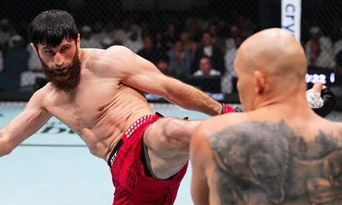 Magomed Ankalaev nghiền nát Bogdan Guskov, khẳng định vị thế độc tôn tại UFC Abu Dhabi