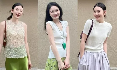 Đừng chỉ mặc trắng và đen, thêm một gam màu nổi là đủ giúp trang phục mùa hè trở nên cuốn hút