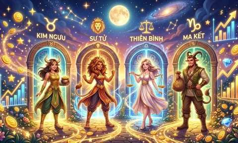 Tuần mới (27/7 - 2/8): 4 cung hoàng đạo đón lộc trời cho, tiền bạc khởi sắc bất ngờ