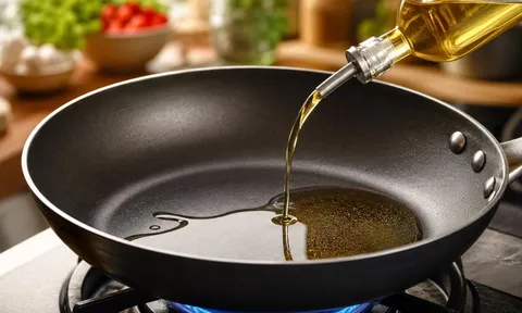 Vì sao đầu bếp luôn làm nóng chảo trước khi cho dầu?