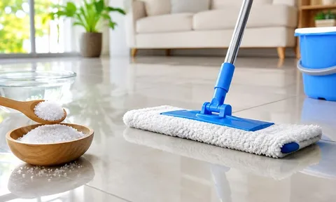 Vì sao người thông minh luôn cho muối vào nước lau nhà? Mẹo nhỏ nhưng mang lại nhiều lợi ích bất ngờ