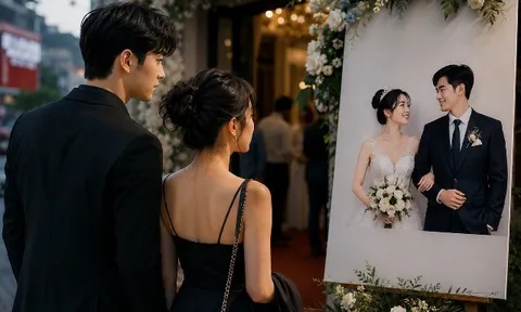 Đưa bạn gái trẻ đẹp đến đám cưới vợ cũ để "chúc mừng", vừa nhìn thấy chú rể, tôi lặng lẽ quay về