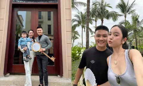 Chu Thanh Huyền tậu biệt thự 4 tầng cùng Quang Hải, khoe chồng đi đá giải ở Thái Lan về mua quà tâm lý