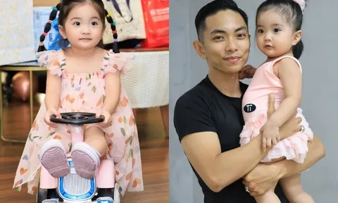 Con gái út Khánh Thi - Phan Hiển có niềm yêu thích không đổi với xe, thừa hưởng đam mê tốc độ từ bố kiện tướng dancesport