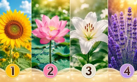 Chọn 1 bông hoa để xem điều gì sẽ mang lại năng lượng tích cực cho bạn trong thời gian tới