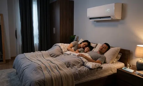 Điều hòa bật cả đêm: Chuyên gia chỉ cách dùng vừa mát vừa tiết kiệm điện