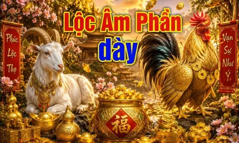 Lộc Âm Phần dày, 3 tuổi được gia tiên độ khơi thông nguồn Tiền từ tháng 8/2026