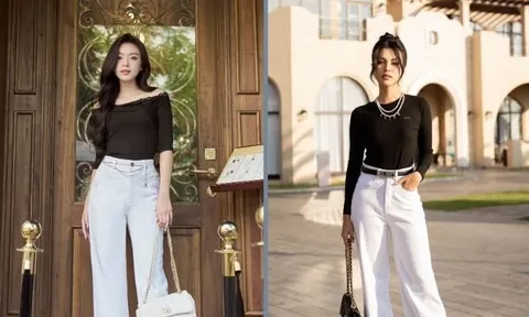 Quần trắng trở lại mạnh mẽ trong mùa hè
