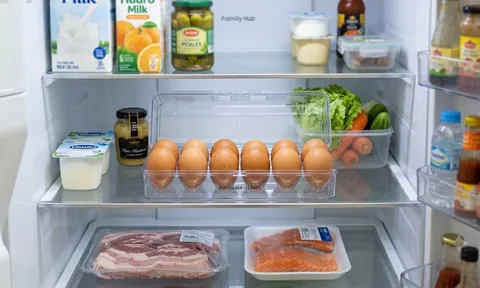 Tủ lạnh có 3 vị trí tuyệt đối không nên để trứng gà, nhiều người vẫn làm sai