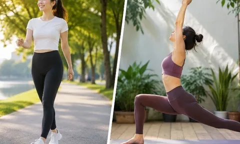 Khác biệt giữa người đi bộ và người luyện yoga buổi sáng, ai sẽ khỏe và trẻ đẹp hơn về lâu dài?