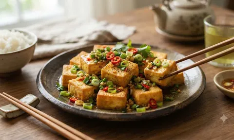 Cách làm món đậu phụ tẩm hành ngon