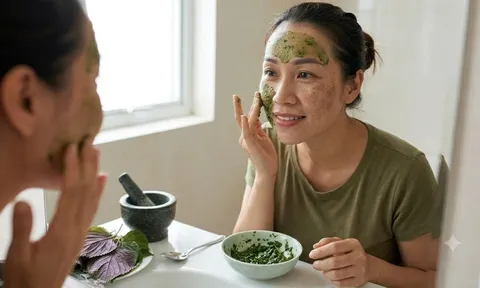 Cách trị nám bằng tía tô tại nhà đơn giản, hiệu quả chị em không nên bỏ qua