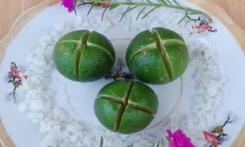 Tại sao nhiều người thích để đĩa chanh muối ở góc nhà?