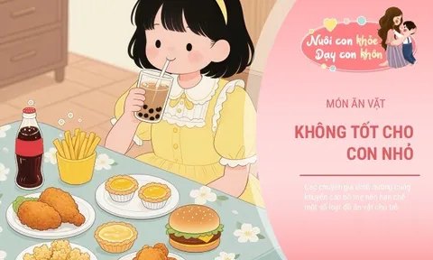 "Danh sách đen" 5 loại đồ ăn vặt đang "phong ấn" nhan sắc và sức khoẻ của trẻ, bố mẹ vô tư cho con ăn mỗi ngày