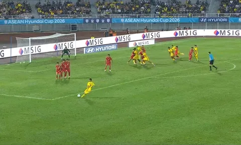 Malaysia 4-0 Lào: Siêu phẩm định đoạt