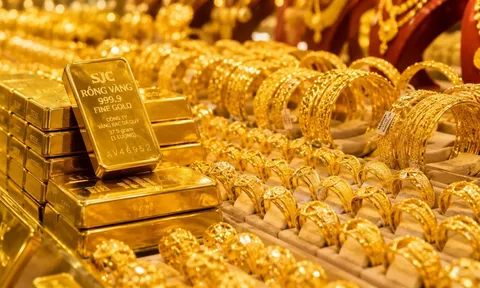 Bảng giá vàng 9999 24K 18K SJC DOJI PNJ hôm nay 29/7/2026